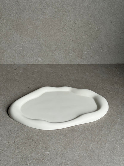 Cloud tray oval