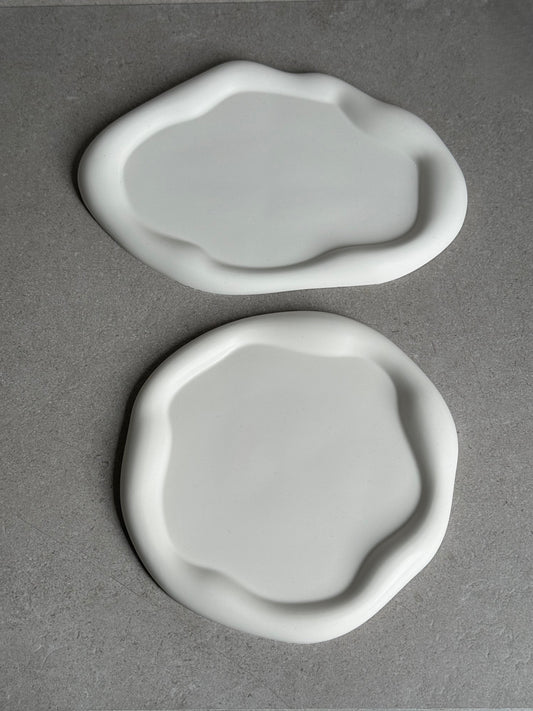 Cloud tray round & oval