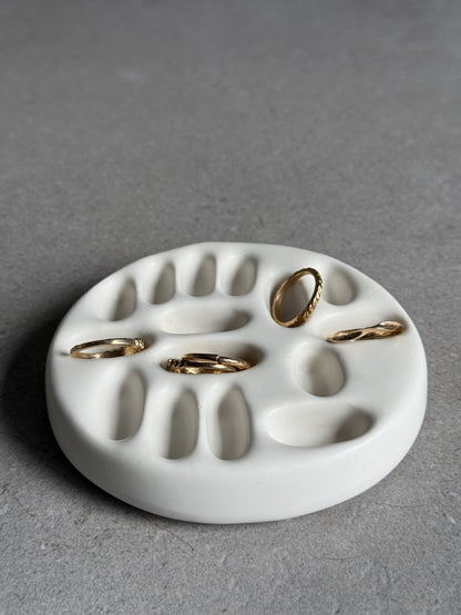 Ring holder dish